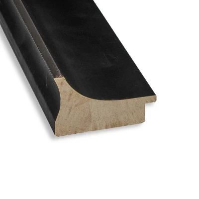 Amanti Art Allure Charcoal Petite Bevel Wood Bathroom Wall Mirror 28.5 X 22.5 In. 2 Amanti Art Allure Charcoal Petite Bevel Wood Bathroom Wall Mirror 28.5 X 22.5 In. - Image 2