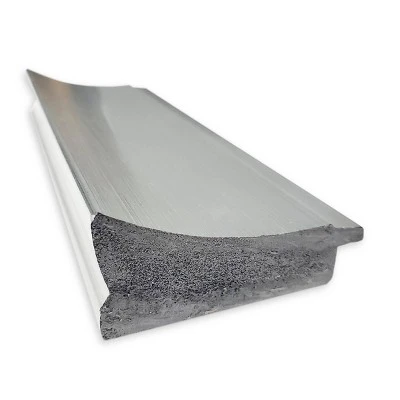 22" X 28" Non-Beveled Flair Bathroom Wall Mirror Polished Nickel - Amanti Art 1 22" X 28" Non-Beveled Flair Bathroom Wall Mirror Polished Nickel - Amanti Art