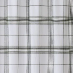 Cottage Plaid Shower Curtain Black/White- Cottage Classics -Shower Room Store GUEST cd37e84e 4c5f 447a 9a31 0ff0bf9ac23b