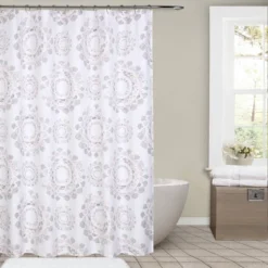 Tavani 'Pastel Medallions' Shower Curtain - Popular Bath