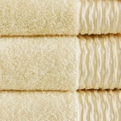 6pc Curv Jacquard Wavy Cotton Towel Set 13 6pc Curv Jacquard Wavy Cotton Towel Set -Shower Room Store GUEST ce76cef4 4e28 46b1 a1e3 ee91e5e2554d