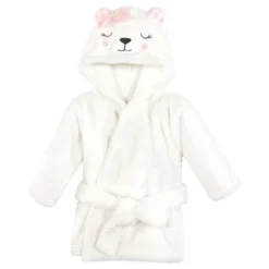 Hudson Baby Unisex Baby Plush Bathrobe And Toy Set, Gingham Bear Girl, One Size -Shower Room Store GUEST cf7fe3c9 5783 4a0e a138 2d9aa630ba7c