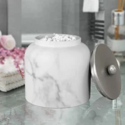 Cotton Container Misty Silver - Nu Steel -Shower Room Store GUEST d6e30364 105e 49ed 8616 294b9d68286b