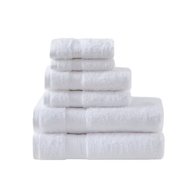 6pc Luxor Cotton Bath Towel Set 9 6pc Luxor Cotton Bath Towel Set - Image 9