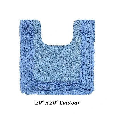 Better Trends Shaggy Border 100% Cotton Bath Rug 2 Better Trends Shaggy Border 100% Cotton Bath Rug - Image 2