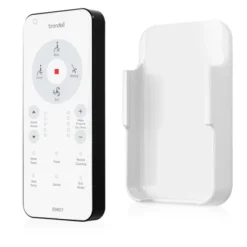 Swash Select EM617 Remote Control Round Bidet Seat With Warm Air Dryer White - Brondell