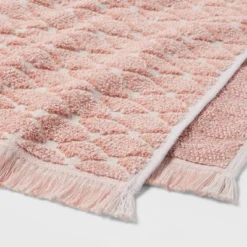 Scallop Towel Clay Pink - Threshold™ -Shower Room Store GUEST dc3ec5b5 72f3 4ea3 87e5 ae29742b8a6f