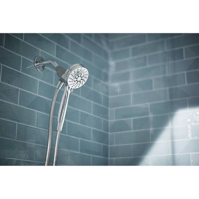 Magnetix Engage 6-Function Dial Handheld Showerhead Chrome - Moen 10 Magnetix Engage 6-Function Dial Handheld Showerhead Chrome - Moen - Image 10
