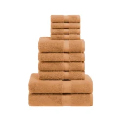 Premium Cotton 800 GSM Heavyweight Plush Luxury 10 Piece Bathroom Towel Set By Blue Nile Mills -Shower Room Store GUEST e00aa7c8 4377 4d36 996a 7b38be6e4a5e