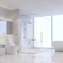 SB-3000 Electric Bidet Toilet Seat With Unlimited Heated Water And LED Night Light For Elongated Toilets White - SmartBidet -Shower Room Store GUEST e07ee97d 3ffc 4715 826a 683b496cd2a4