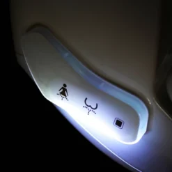 SB-3000 Electric Bidet Toilet Seat With Unlimited Heated Water And LED Night Light For Elongated Toilets White - SmartBidet -Shower Room Store GUEST e381fba5 6d28 4dcf 8b50 e5e4821014a3