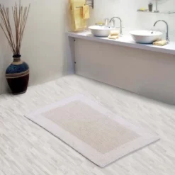 Bella Napoli 220 GSF Reversible Cotton Bath Rug 17in X 24in By Knightsbridge 9 Bella Napoli 220 GSF Reversible Cotton Bath Rug 17in X 24in By Knightsbridge -Shower Room Store GUEST e44e7788 3126 4ed7 b6c6 cfe05c1d5c2f