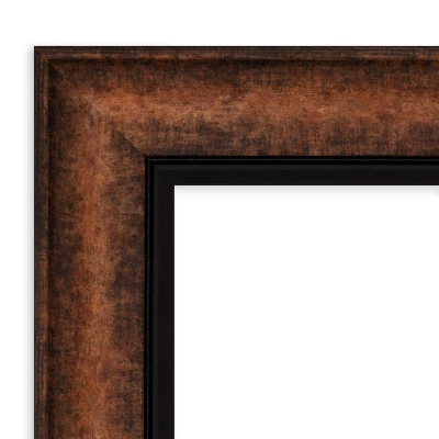 43" X 31" Non-Beveled Vogue Bronze Bathroom Wall Mirror - Amanti Art 2 43" X 31" Non-Beveled Vogue Bronze Bathroom Wall Mirror - Amanti Art - Image 2