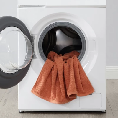 Tommy Bahama Northern Pacific 100% Cotton Terry- 6 Piece- Towel Set, Orange- 6 Pc Towel Set 3 Tommy Bahama Northern Pacific 100% Cotton Terry- 6 Piece- Towel Set, Orange- 6 Pc Towel Set - Image 3