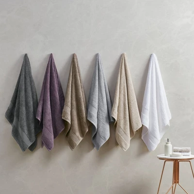 6pc Luxor Cotton Bath Towel Set 4 6pc Luxor Cotton Bath Towel Set - Image 4