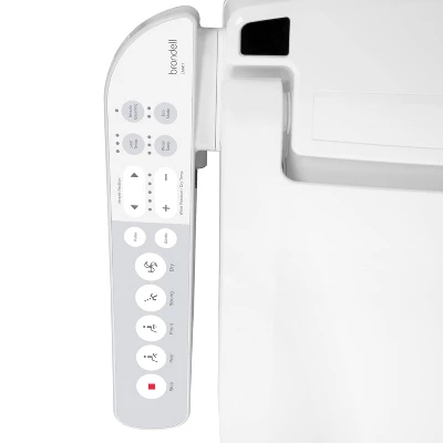 Swash Select EM417 Sidearm Bidet Seat With Warm Air Dryer Elongated White - Brondell 3 Swash Select EM417 Sidearm Bidet Seat With Warm Air Dryer Elongated White - Brondell - Image 3