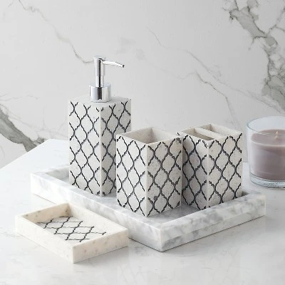 Sweet Home Collection - Versailles Bath Accessory Collection 1 Sweet Home Collection - Versailles Bath Accessory Collection