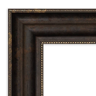 42" X 30" Non-Beveled Stately Bronze Bathroom Wall Mirror - Amanti Art 2 42" X 30" Non-Beveled Stately Bronze Bathroom Wall Mirror - Amanti Art - Image 2