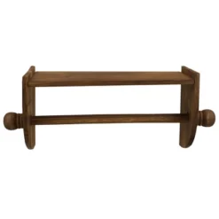 Home Basics Quick Install Rustic Pine Wood Wall Mounted Paper Towel Holder With Flat Top, Brown 8 Home Basics Quick Install Rustic Pine Wood Wall Mounted Paper Towel Holder With Flat Top, Brown -Shower Room Store GUEST f486699d df39 4488 a1b8 52bc26acab6c