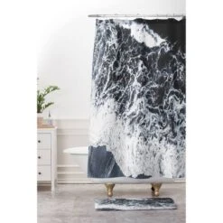 Sea Lace Memory Foam Bath Mat - Deny Designs