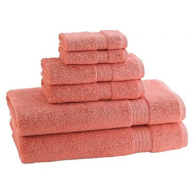 6pc Signature Solid Bath Towel Set - Cassadecor 17 6pc Signature Solid Bath Towel Set - Cassadecor - Image 17