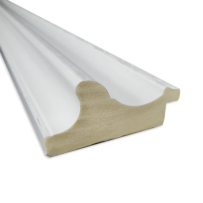 34" X 28" Non-Beveled Parlor White Bathroom Wall Mirror - Amanti Art 1 34" X 28" Non-Beveled Parlor White Bathroom Wall Mirror - Amanti Art