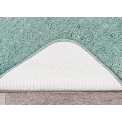 3pc Traditional Nylon Washable Bathroom Rug Set Seafoam - Garland Rug 6 3pc Traditional Nylon Washable Bathroom Rug Set Seafoam - Garland Rug - Image 6