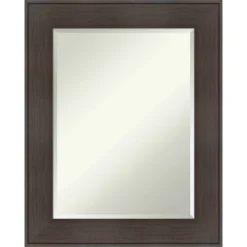 William Framed Bathroom Vanity Wall Mirror Espresso - Amanti Art 27 William Framed Bathroom Vanity Wall Mirror Espresso - Amanti Art -Shower Room Store GUEST fe70348a b610 454b a396 2a64bd6c4233