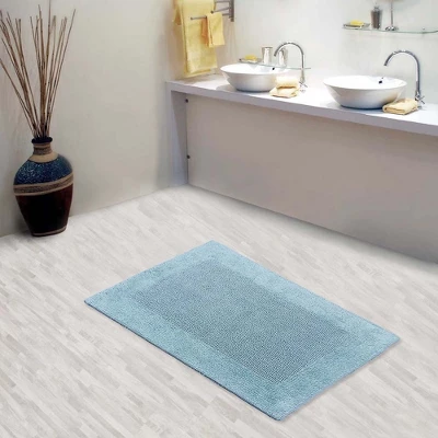 Bella Napoli 220 GSF Reversible Cotton Bath Rug 17in X 24in By Knightsbridge 6 Bella Napoli 220 GSF Reversible Cotton Bath Rug 17in X 24in By Knightsbridge - Image 6